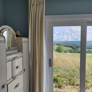 Pottery Barn Cream Curtains